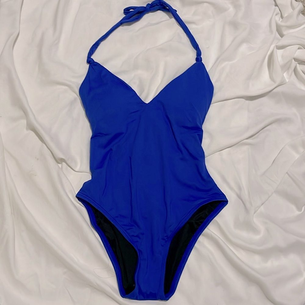 NWT- Loft - S & XS. Deep V One Piece Swimsuit